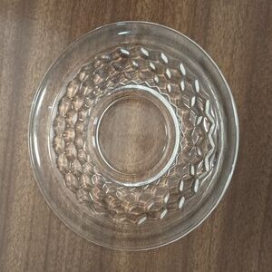 Vintage Fostoria American Clear Saucer